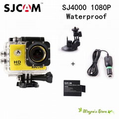 Original SJ4000 Action Camera Diving 30M Waterproof 1080P Full HD Helmet  Underw