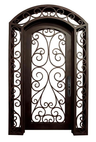 wrought iron door 4