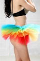 Pluffy Rainbow Layered Tutu Petticoat By Eve's Night 1