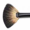  Free Shipping  New Natural Goat Hair Professional makeup Brushes Powder brush K 2