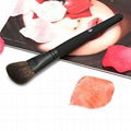 Free Shipping 2014 New Goat Hair Metal Handle Angle Professional Makeup Powder B