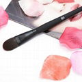 2014 New Free Shipping Synthetic Hair Wood Handle Make up Brushes Base makeup Fo 1