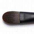 2014 New Free Shipping Synthetic Hair Wood Handle Make up Brushes Base makeup Fo 3