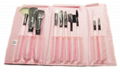  Free Shipping 10pcs Acrylic makeup new top quality makeup gift sets brushes for 5