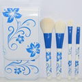 Free Shipping 6 pcs Coloful Vintage color sexy beauty cosmetics necessaire makeu 1