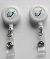 Round clip-on retractable custom Badge Reel 1