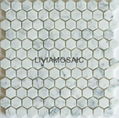 XLSG27 Carrara White Hexa mosaic 1