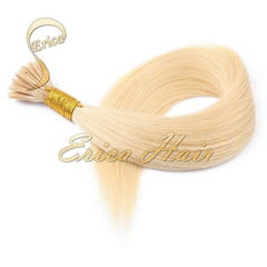 Blonde I Tip Hair Extenisons 14"-26"  Keratin Stick Tip Hair Extensions