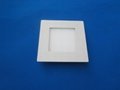 110*110*12mm ultra thin LED side-emitting small panel light with 8W power
