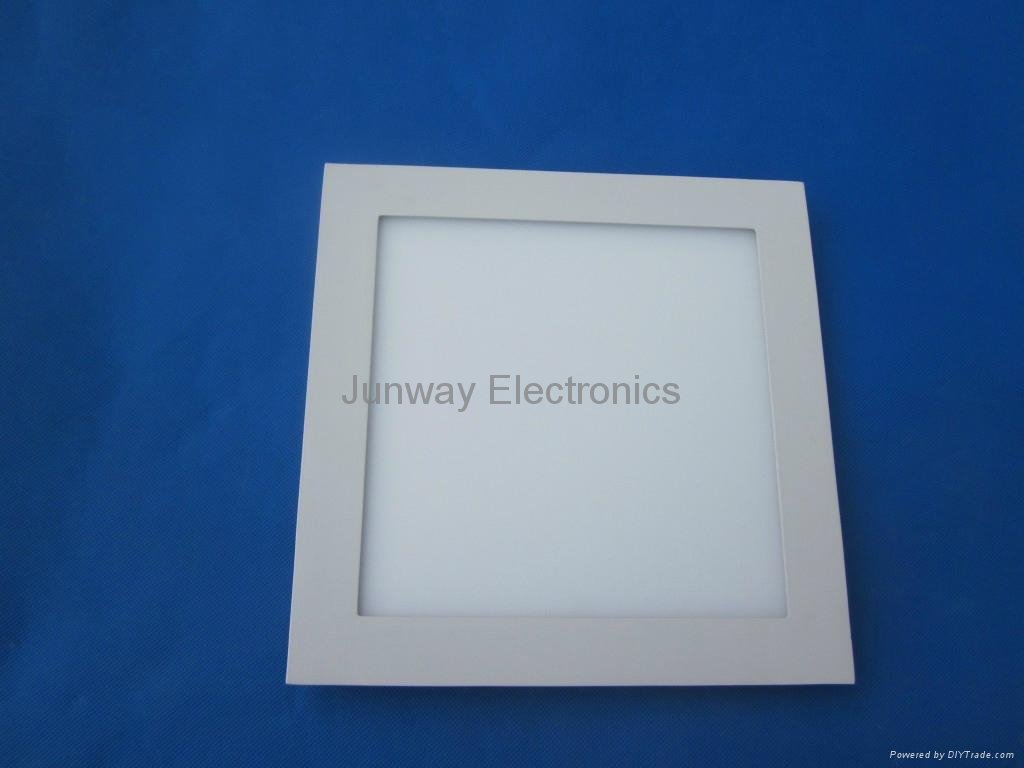 160*160*12mm LED Embedded Panel Light 12W AC 100-240V SMD 2835 LED 2