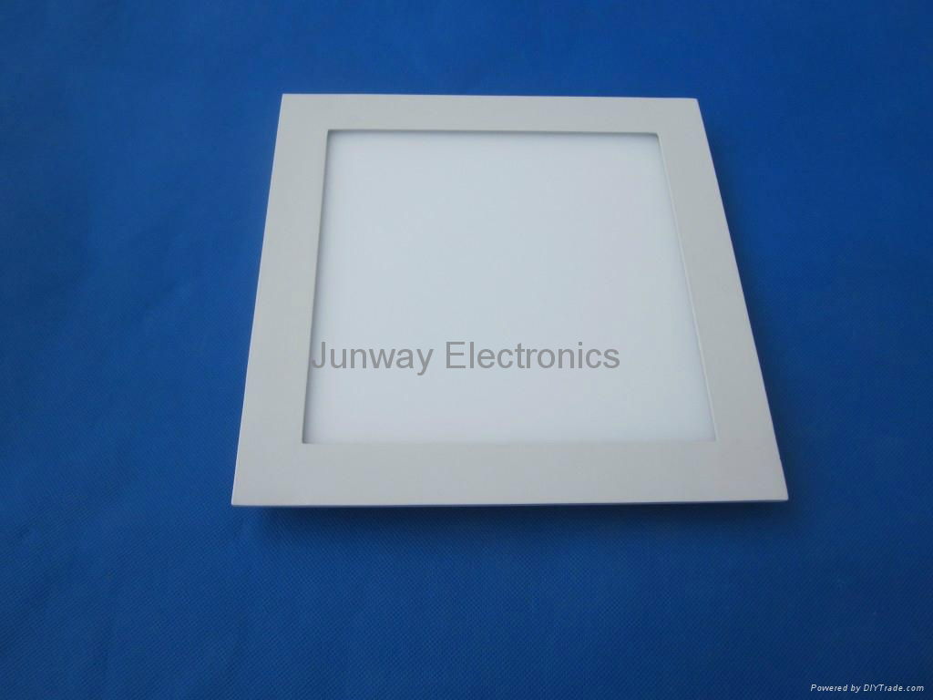 160*160*12mm LED Embedded Panel Light 12W AC 100-240V SMD 2835 LED 4