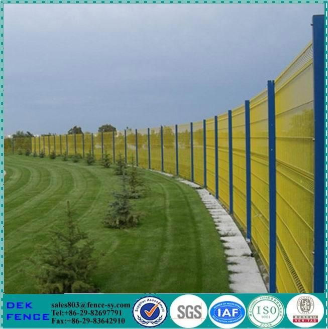 Decorative Garden Bending 3D Welded Wire Mesh Trellis Panel Fence 