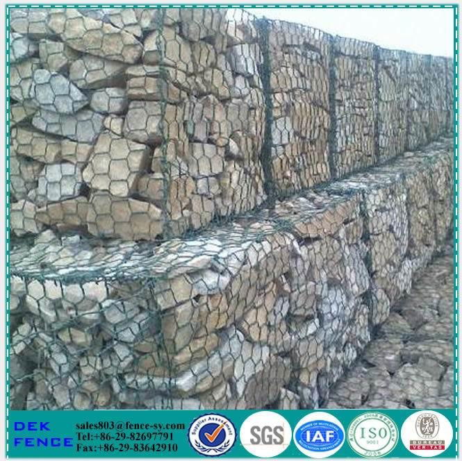 Gabion Wire Mesh Hexagonal Gabion Box for Flood Control 