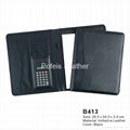 Business A4 leather File Folder 2014 2