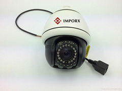 40M IR mini dome camera in high speed