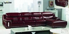 casual  and  modern  leather  sofa  set
