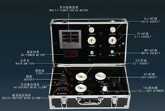 led bulb tube spot light test demo suitcase