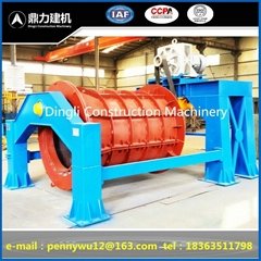 cement pipe making machine roller suspension type