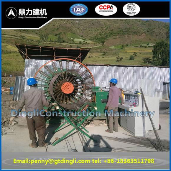 concrete pipe wire cage welding machine 