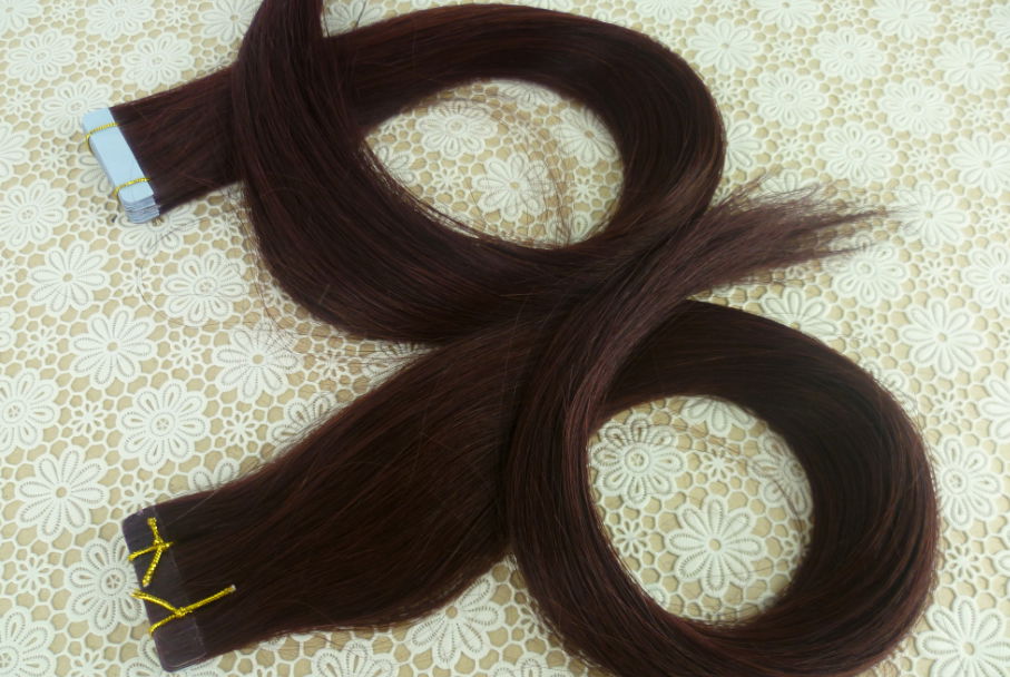 Wholesale Fashion Beauty 100% human tape hair extension 5