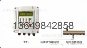 外夹非接触式超声波流量计 3