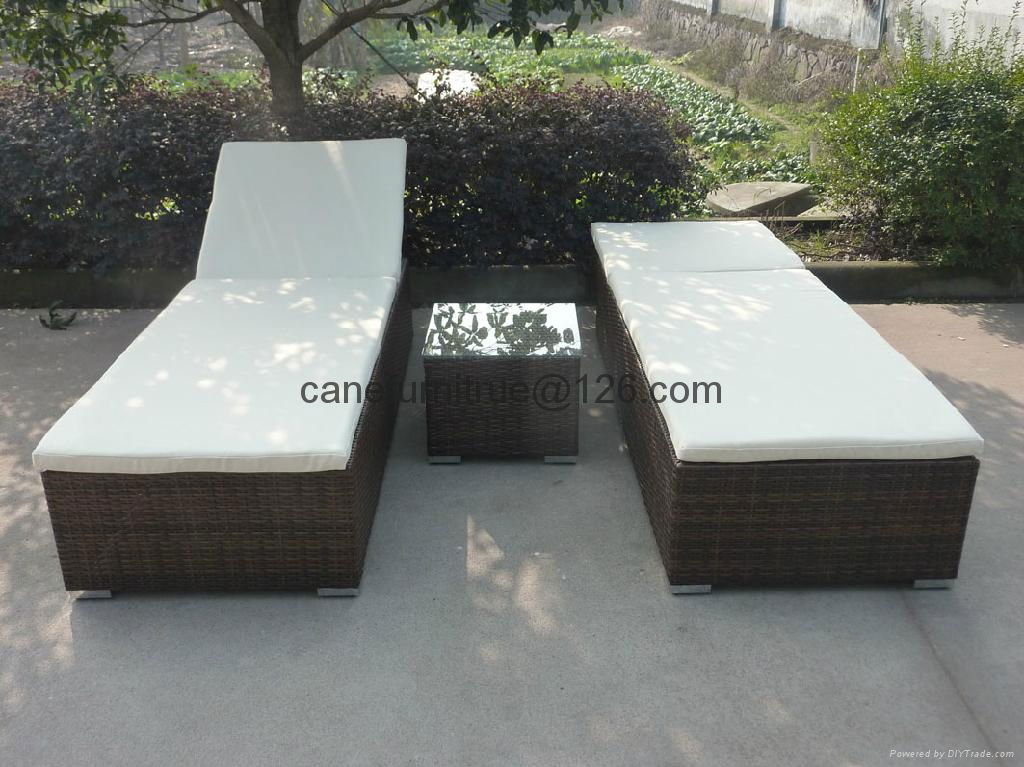 durable outdoor garden furniture chaise lounge