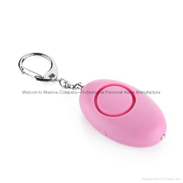 Personal Alarm Panic Alarm Ellipse Shape with Keychain