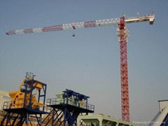 Flat-top tower crane