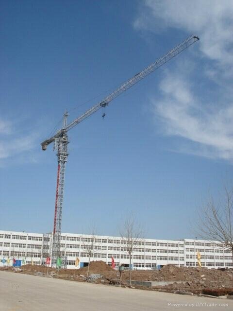 Hongda 6t luffing tower crane
