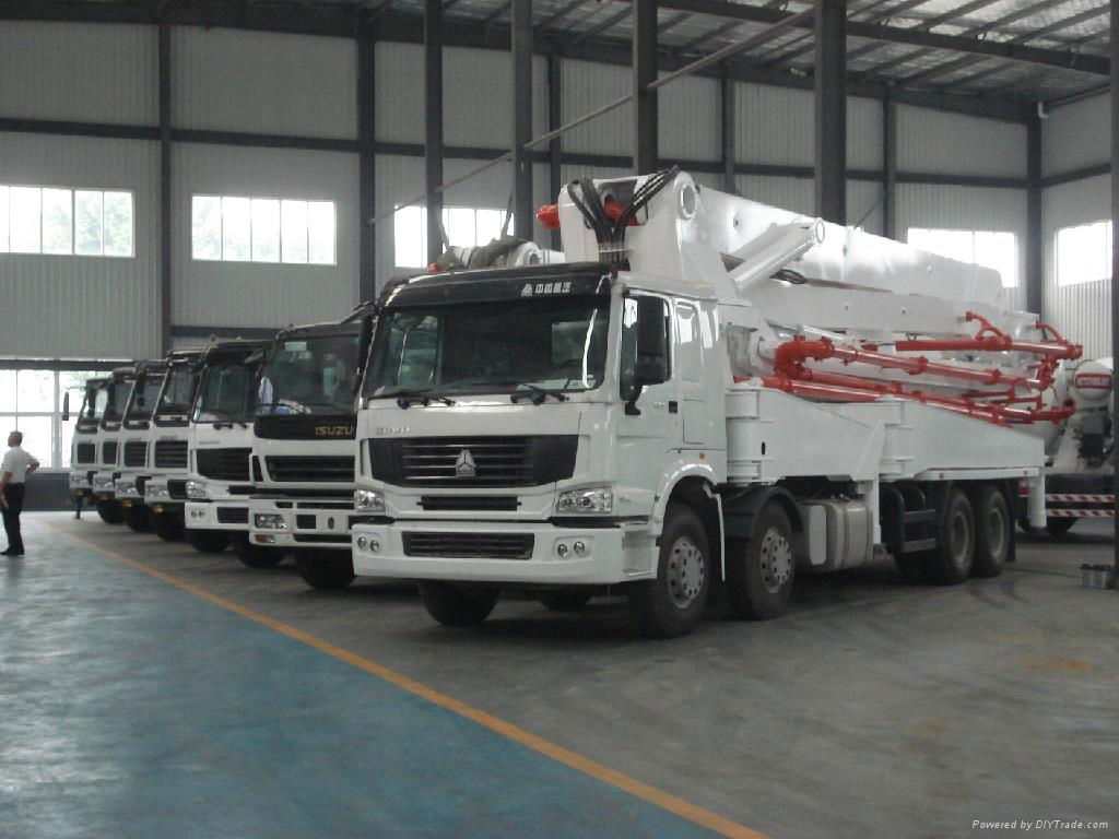 37mTruck-mounted concrete pump 