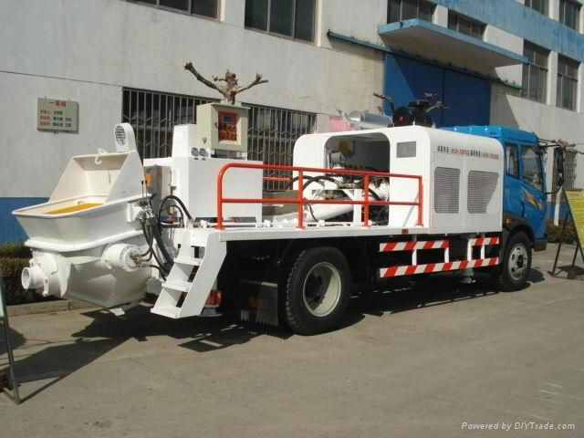 Truck-mounted Concrete Stationary Pump 