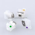 ORTHODONTIC MATERIAL SELF-LIGATING CERAMIC BRACKET