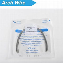 Orthodontic stainless steel preformed arch wires
