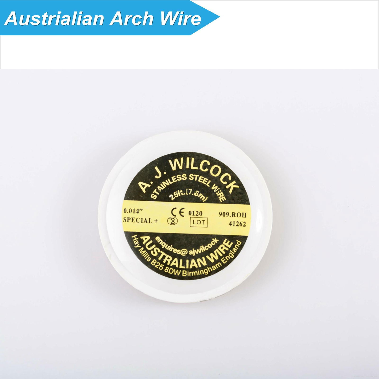 Dental orthodontic australian arch wire