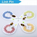 Dental orthodontic post pin