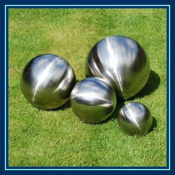 200mm   brushed stainless steel decorative ball 2