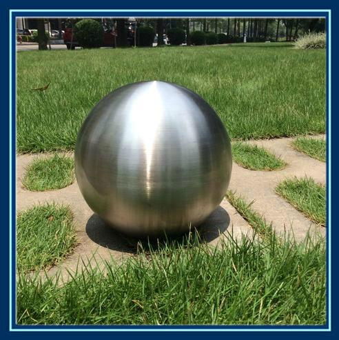 200mm   brushed stainless steel decorative ball