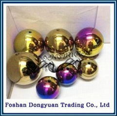 Rainbow Color Stainless Stee Sphere for Christmas Party Supplies