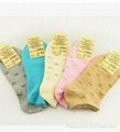 100% Cotton Lady's Socks With Bow Online