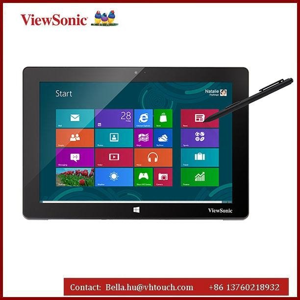 10.1" Capability and Digitizer Touch Pen Tablet, Windows System  with keyboard 3