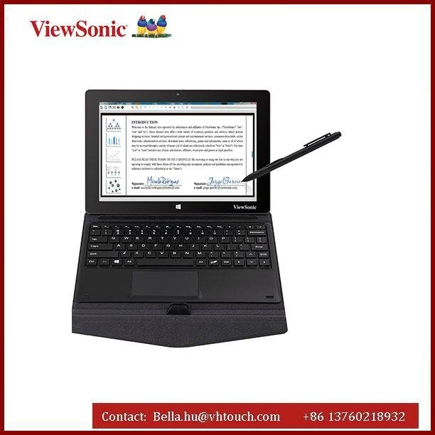 10.1" Capability and Digitizer Touch Pen Tablet, Windows System  with keyboard