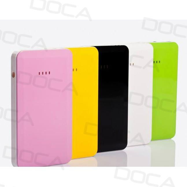 2014 newest design big capacity DOCA D566 cheap power bank