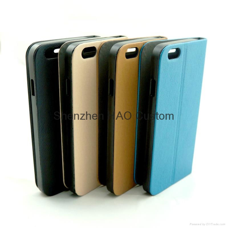 A grade PU leather case for iPhone6