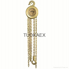 Non sparking bronze hand chain hoist safety tools TKNo.308