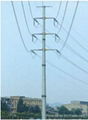 tubular power transmission tower