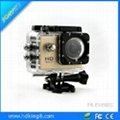 HDKing most popular underwater 30m factory cheap 1080p sj4000 wifi sports camera