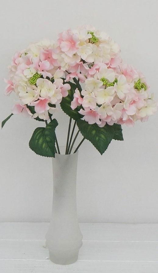 Best selling pure handmade hydrangea bouquet artificial flower wholesale 2