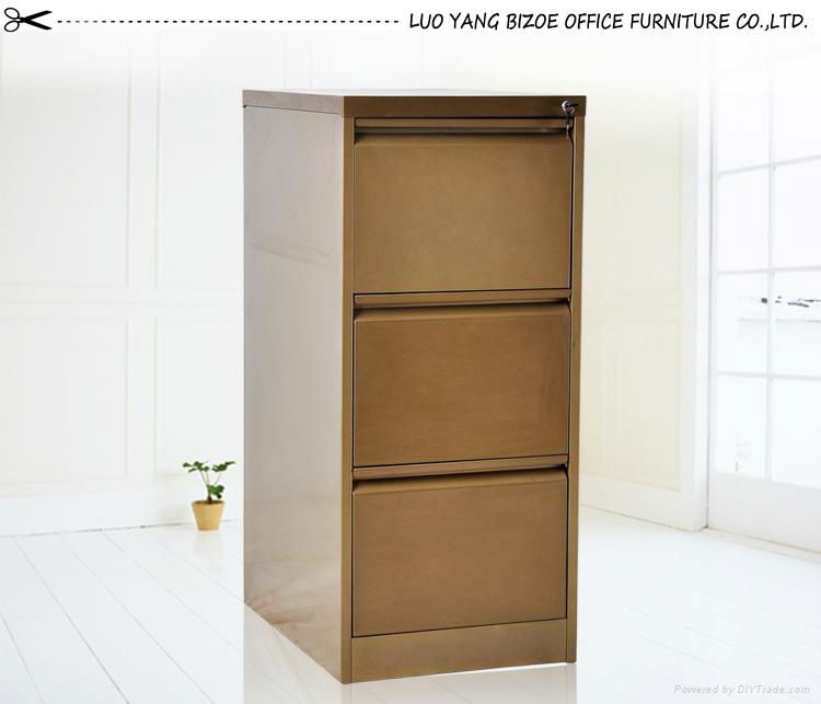 drawer cabinet modern steel knock down vertical office file  5