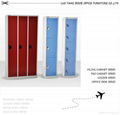 six tier one wide steel knock down steel locker wardrobe  2