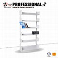 home office use modern steel assemble bookrack 4